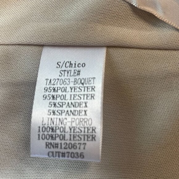 Tic Toc Floral Bouquet Corsete Top - Picture 6 of 6